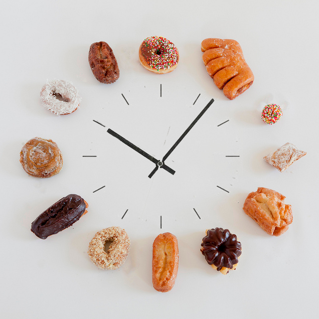 donut clock