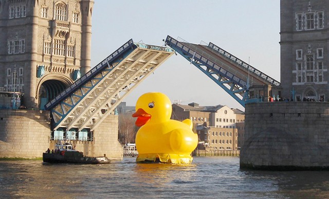 Bunny & Dolly | Giant Rubber Duck in London