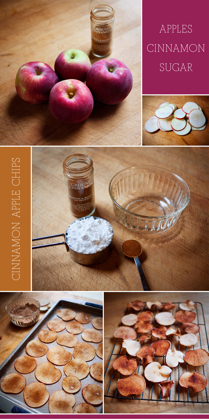 Cinnamon Apple Chip Recipe Process Photos