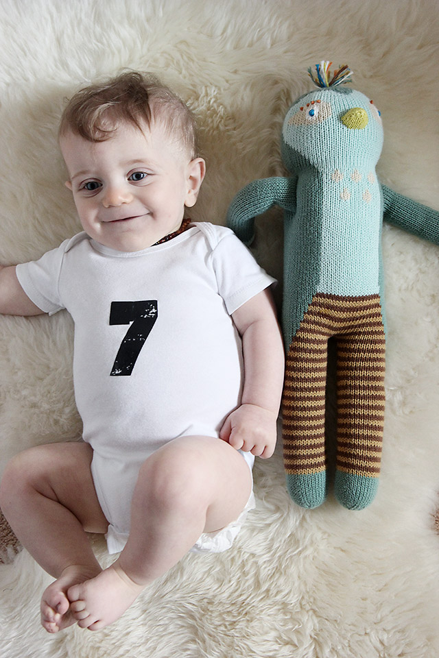Seven months old baby | A Girl Named PJ