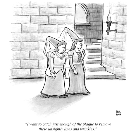 The New Yorker Botox cartoon via bunnyanddolly.com