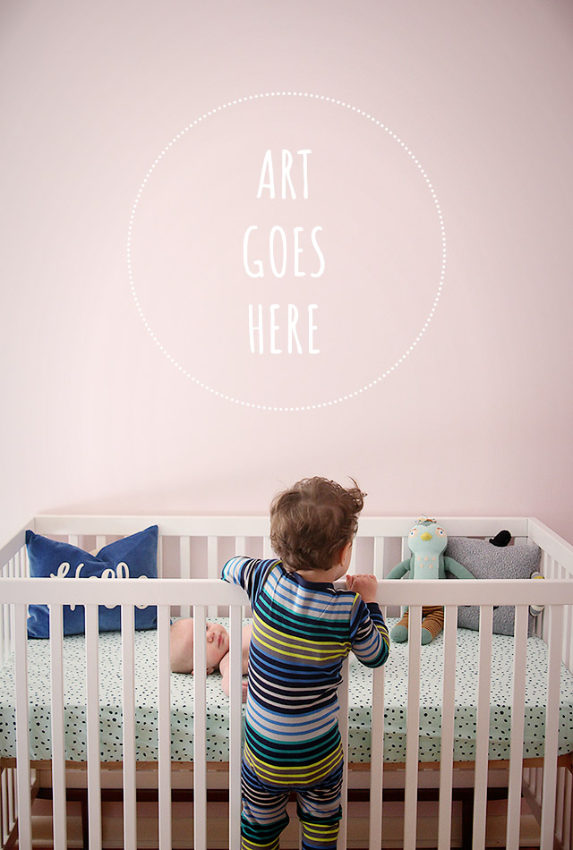 choosing art for baby's nursery