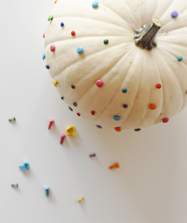 confetti brad pumpkin