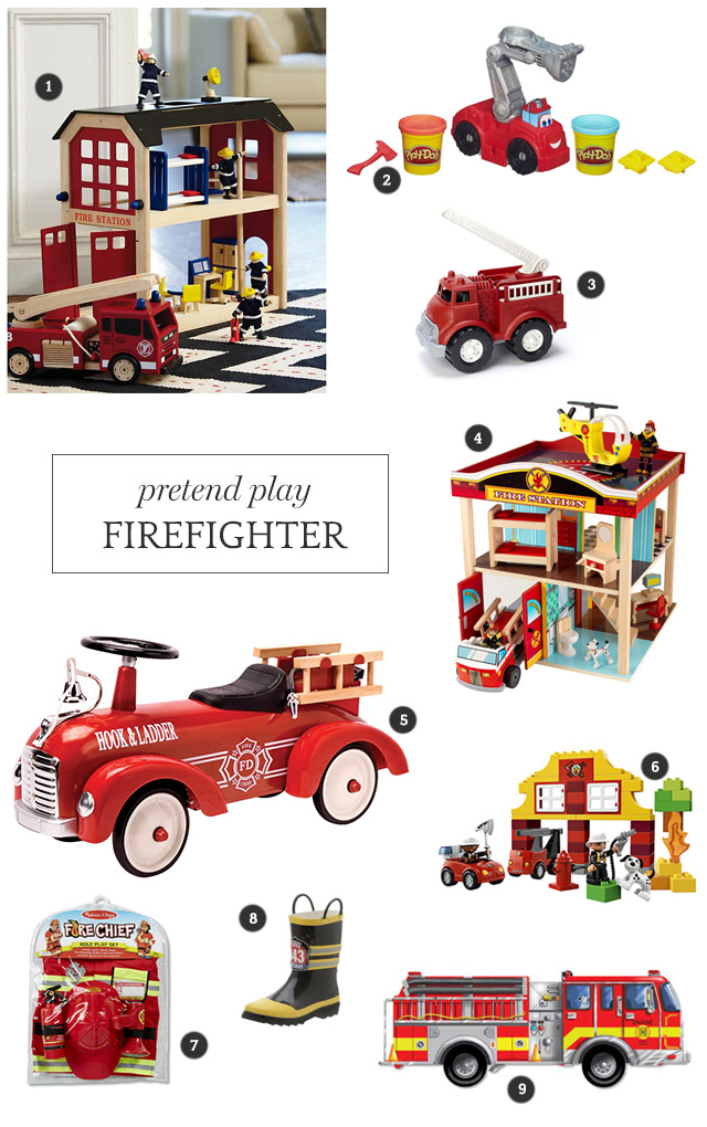 Firefighter Pretend Play Gift Guide | A Girl Named PJ