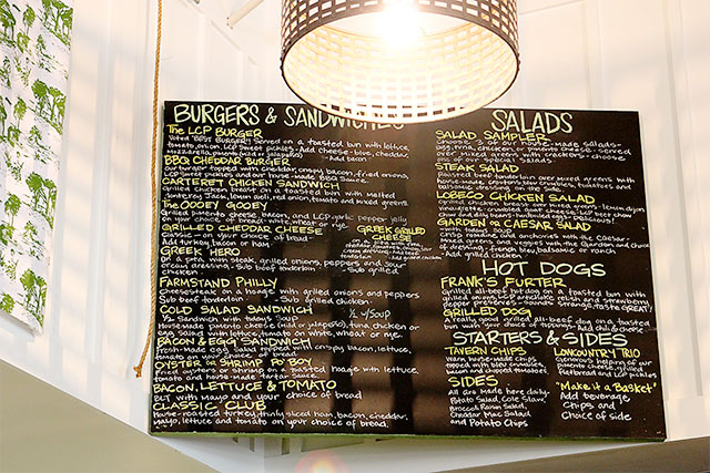 Lowcountry Produce Market and Cafe in Hilton Head Island Menu