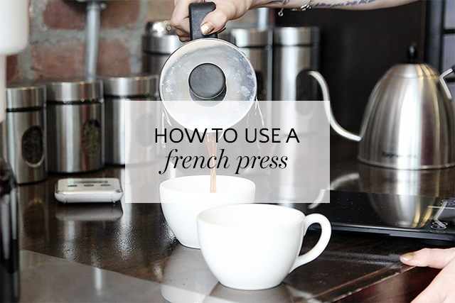 how to brew french press coffee