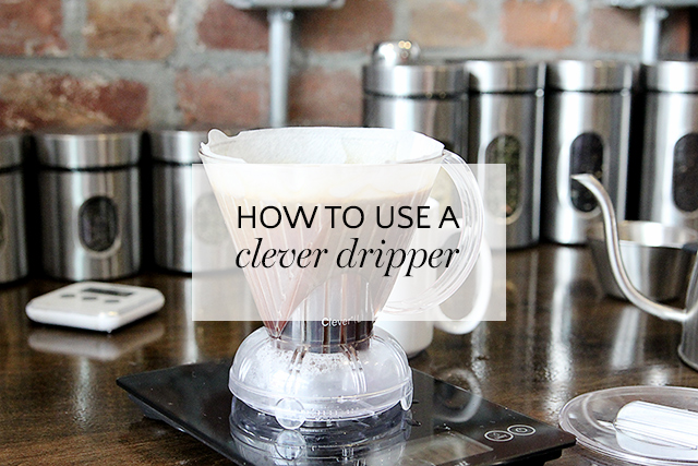how to use a clever coffee dripper
