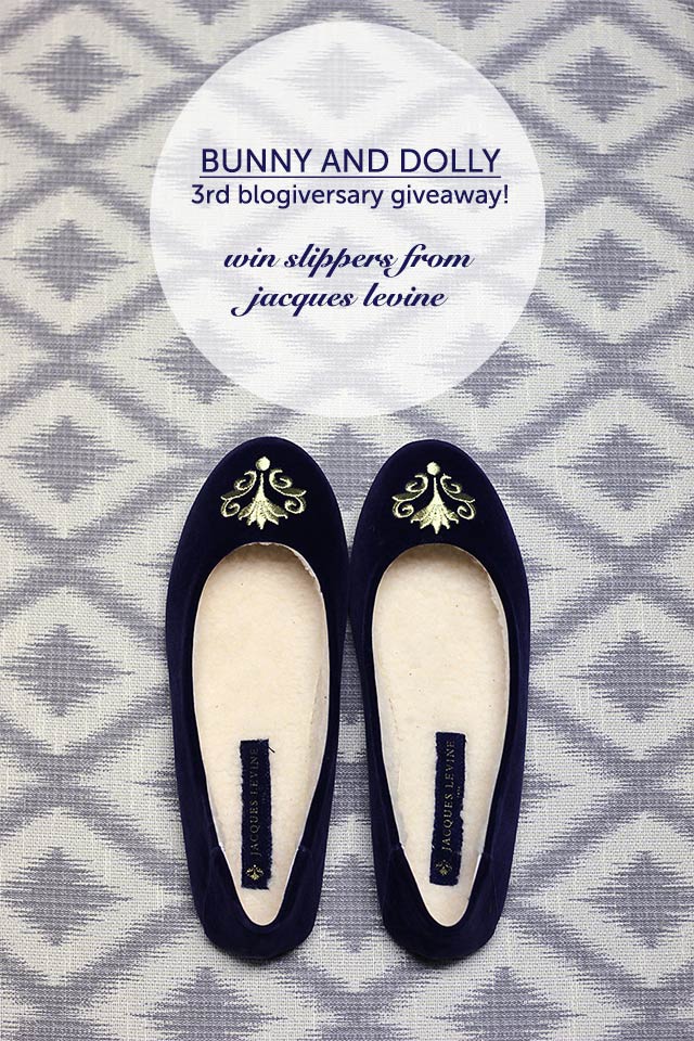 jacques levine slippers giveaway