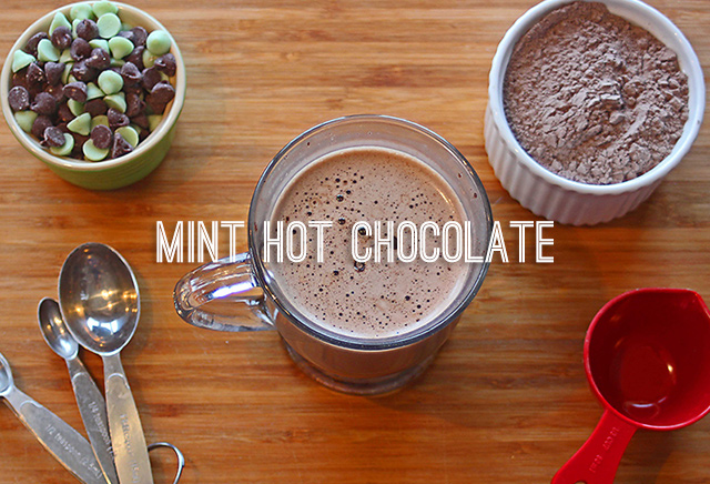 mint hot chocolate recipe
