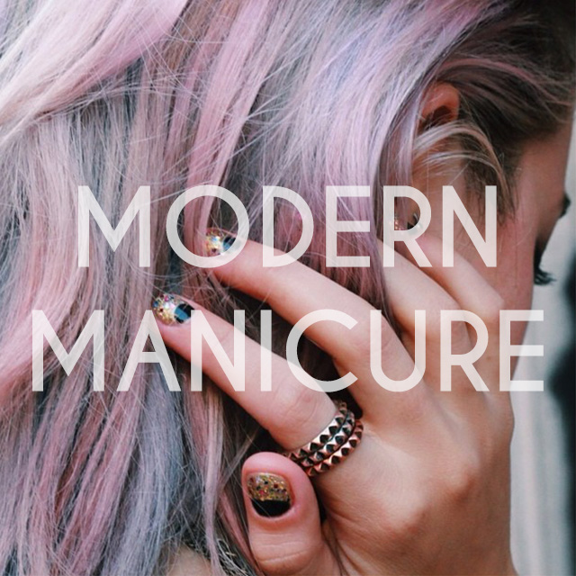 modern manicure