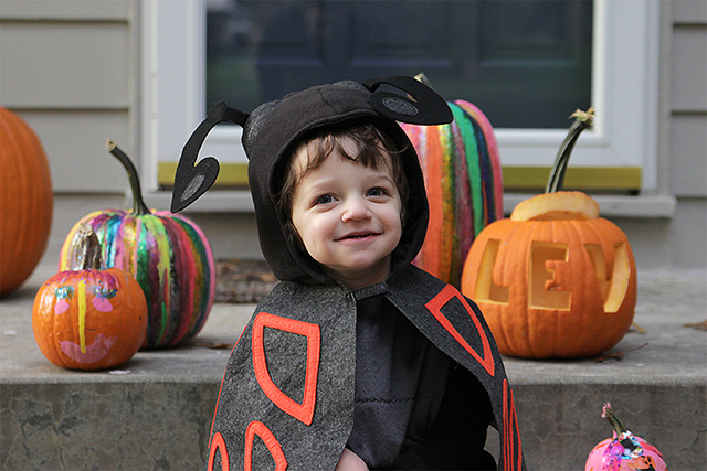 toddler bug costume on halloween