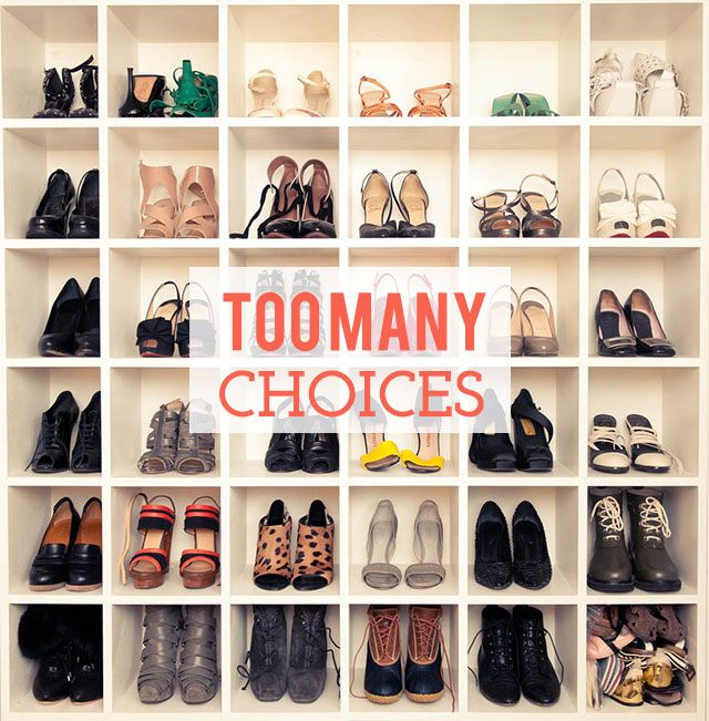 shoe closet - too many choices | bunnyanddolly.com