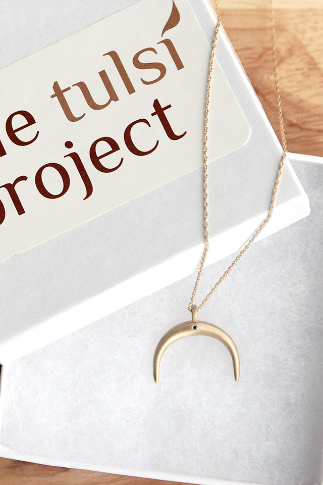 The Nandi Necklace from The Tulsi Project | A Girl Named PJ
