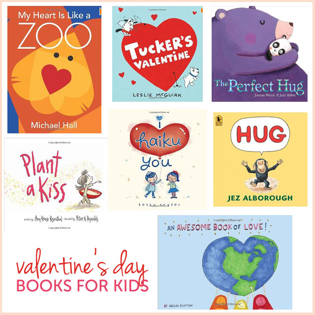 Valentine's Day Books for Kids www.bunnyanddolly.com