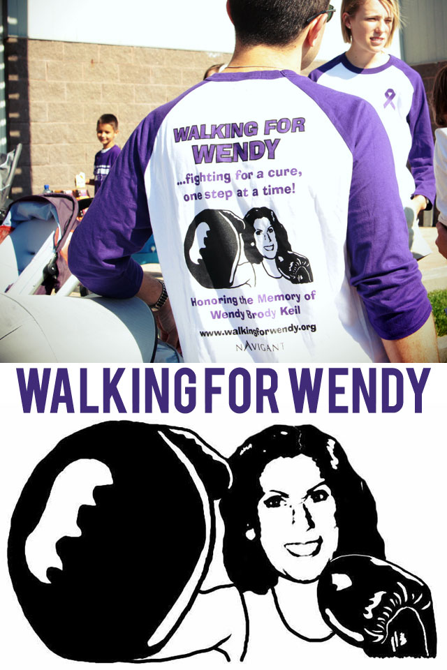 Walking for Wendy PurpleStride Omaha 2012 pancreatic cancer walk | bunnyanddolly.com