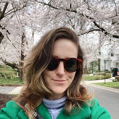 C-Quarantine Day 8 | Ive felt anxious many days this past week but today was the first day I had the blues. Not sad about anything specific. Just ... sad. Cabin fever? Exhaustion? We decided to get out of the house to look at the cherry blossoms in Bethesda. The Kenwood neighborhood was quiet so we parked and walked down a side street keeping our distance from the few other people out and about. But with cars parked on one side of the road and moving cars to trying to pass them & the pedestrians