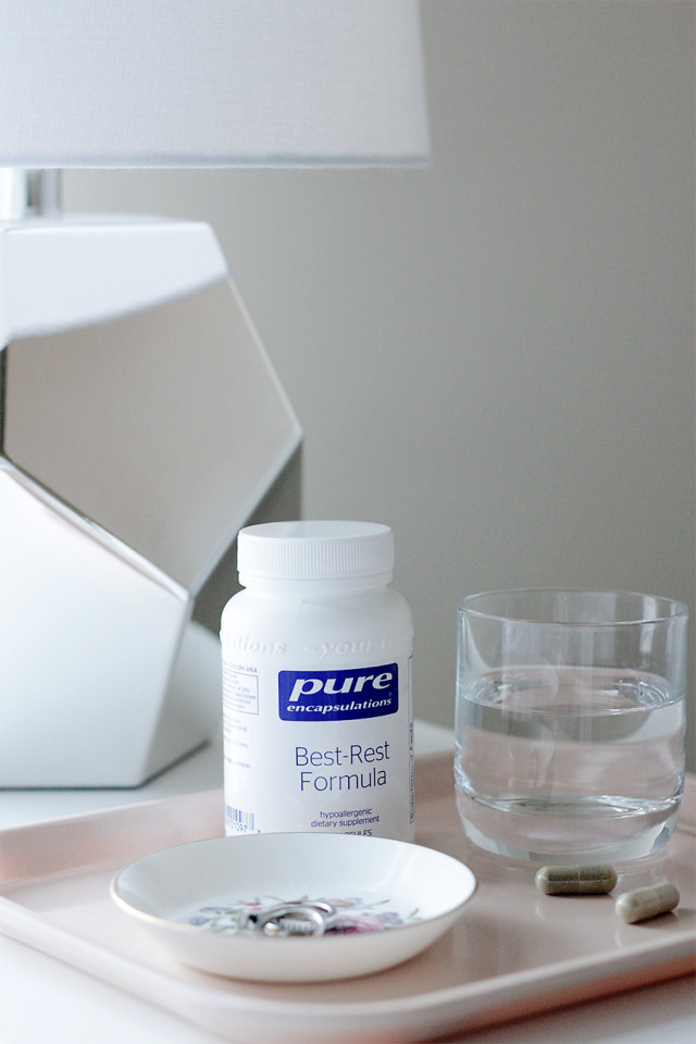 Sleep better: Pure Encapsulations and a weekly self-care checklist on A Girl Named PJ