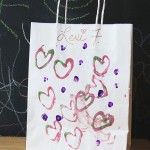 DIY heart stamp
