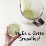 Try this green smoothie with banana and spinach