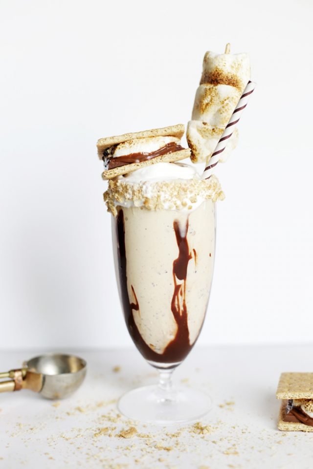 S'mores Milkshake recipe