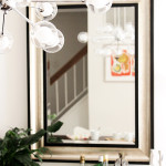 Decorating a rental: Update the dining room chandelier