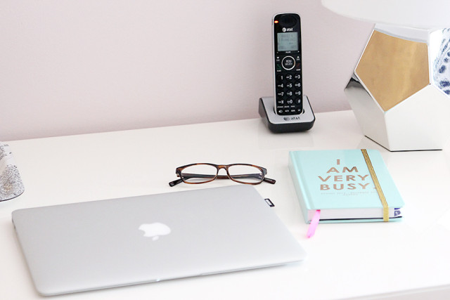 A multi-purpose nursery that triples as a guest room and home office | A Girl Named PJ