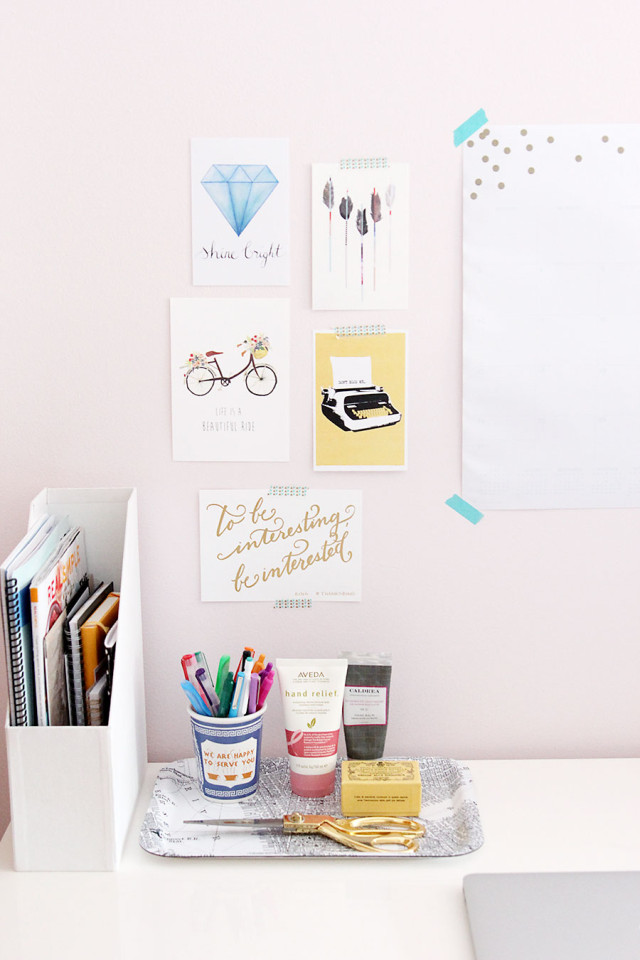 A multi-purpose nursery that triples as a guest room and home office | A Girl Named PJ