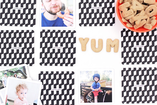 Pinhole Press personalized memory game for kids on A Girl Named PJ