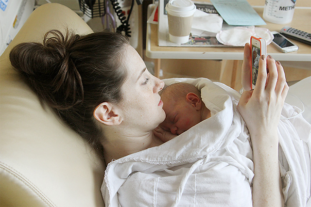 hospital newborn photos | A Girl Named PJ