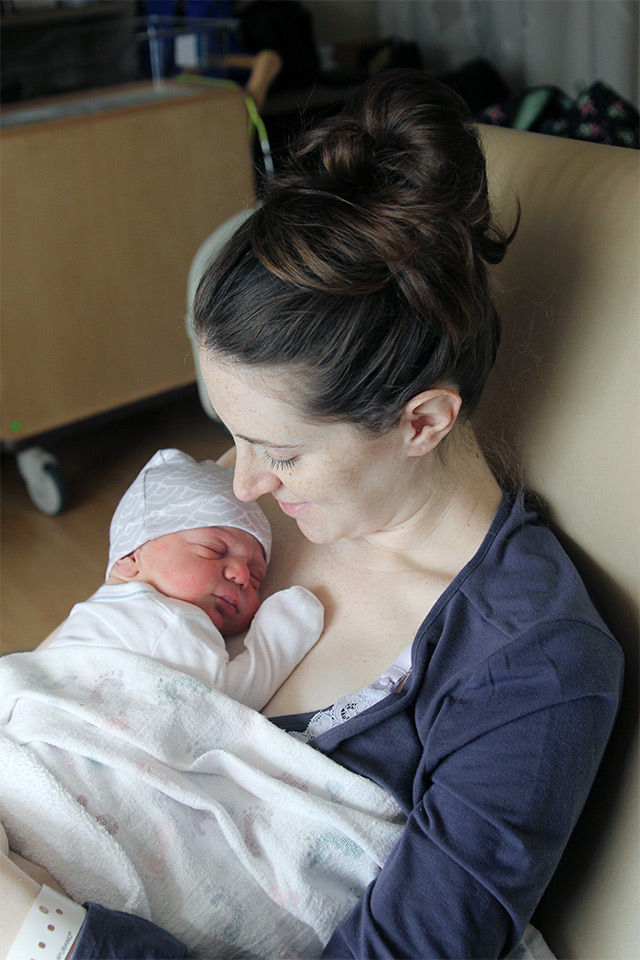 hospital newborn photos | A Girl Named PJ