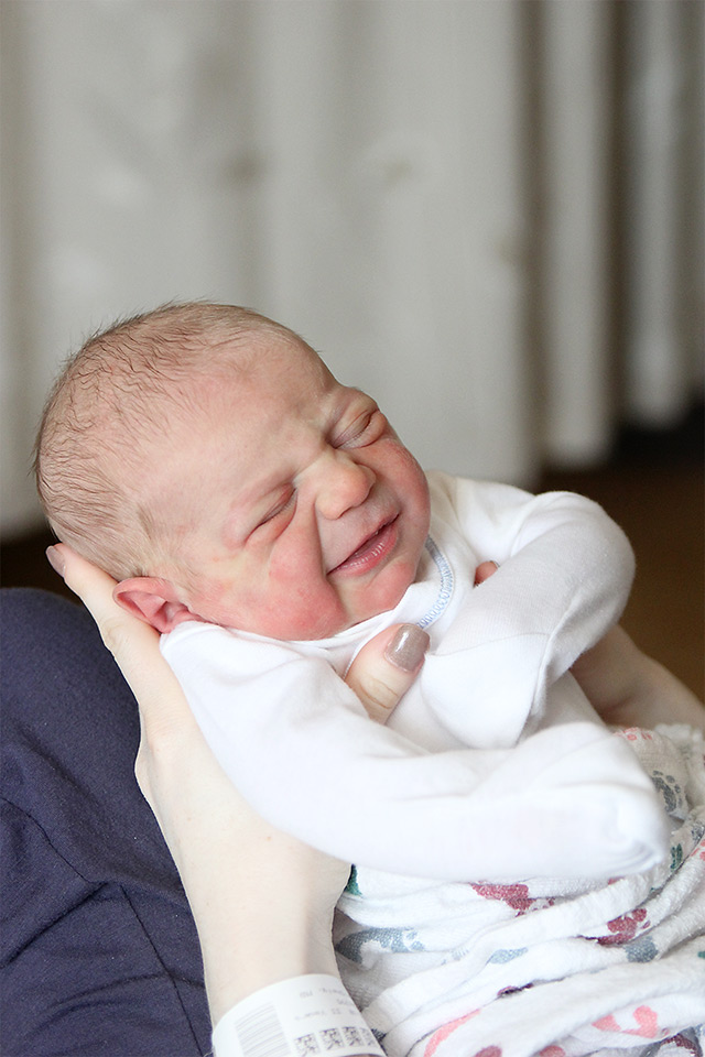 hospital newborn photos | A Girl Named PJ