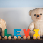 Home Tour: Levi’s Blue & White Striped Nursery