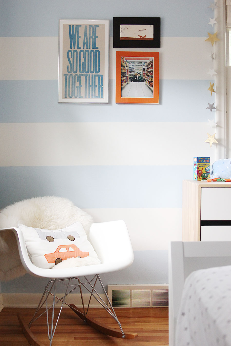 Levi's big boy toddler room. Click through for room tour. | A Girl Named PJ