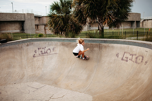 Building momentum - skateboarding