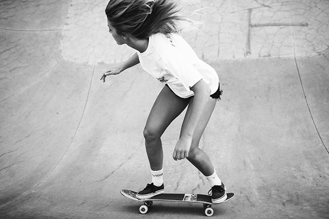 Building momentum - skateboarding