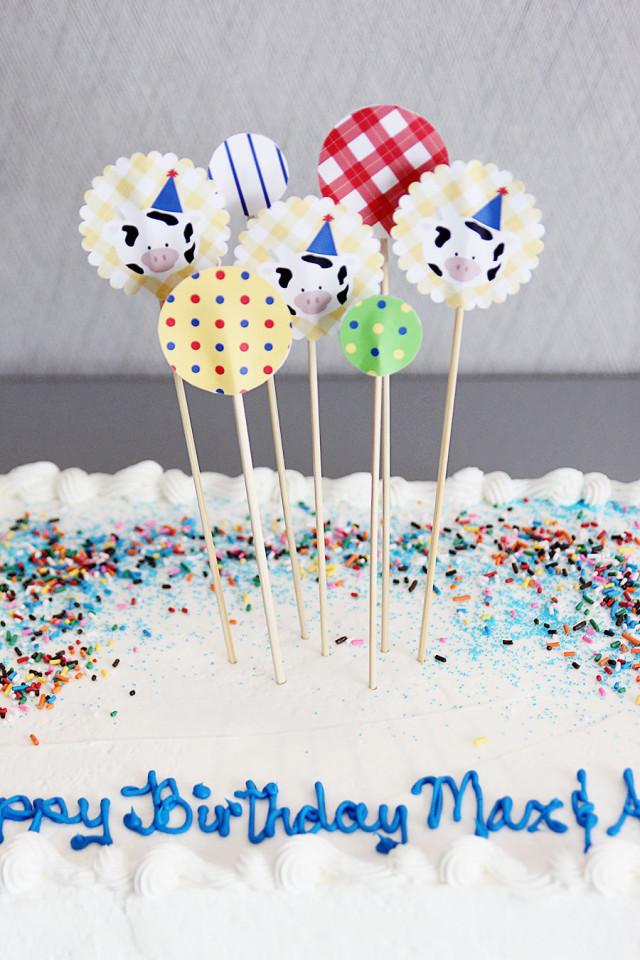 On A Girl Named PJ: An easy way to decorate a store-bought cake