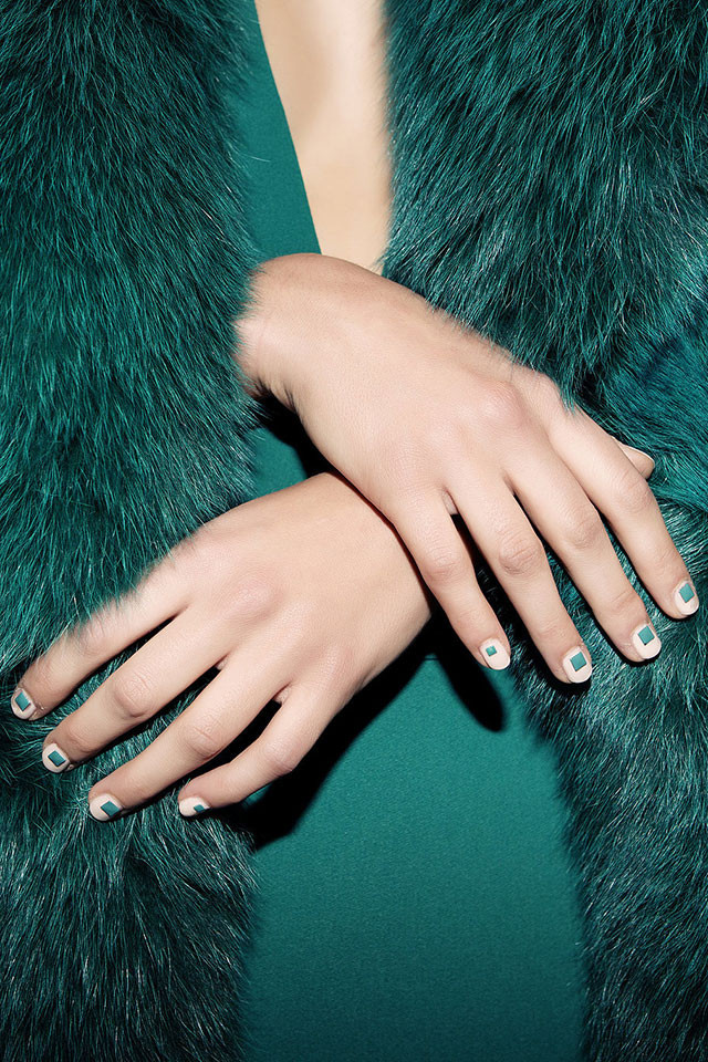 Cushnie et Ochs fall nail art ideas