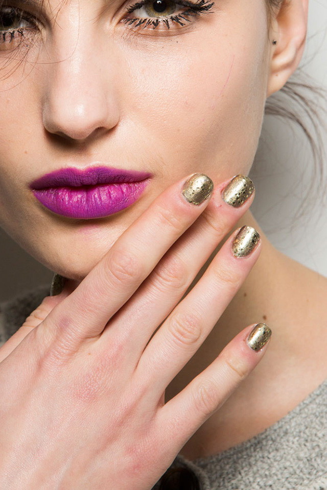 Nanette Lepore nail art ideas for fall