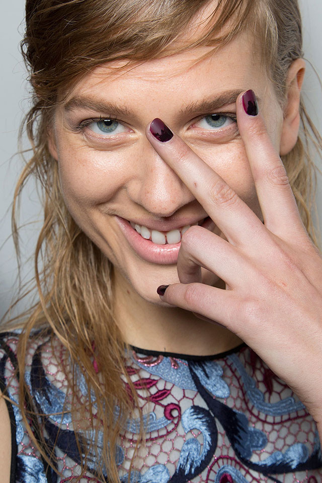 Wes Gordon nail art ideas for fall