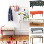 Five Faves: Upholstered Benches