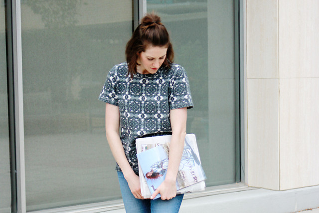 The hun, or half bun, is one of the hottest hair trend of 2015 | A Girl Named PJ