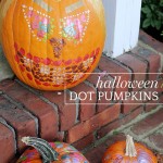 Halloween DIY: Dot Pumpkins Inspired by ?Creative Galaxy?