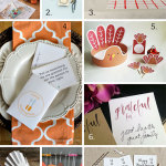 Truly Last Minute Thanksgiving Decorations