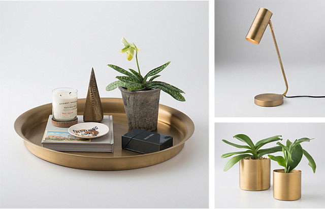 Schoolhouse Electric brass accessories