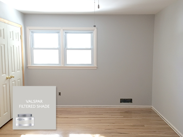 Valspar Paint Filtered Shade makeover | A Girl Named PJ