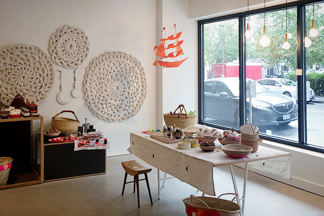 Shopping at Woonwinkel on a rainy day in Portland | A Girl Named PJ